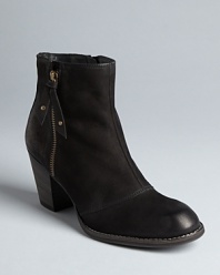 Take a subtle approach to your Western booties with this Paul Green design, set on stacked heels with topstiched soles.