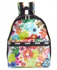 You might carry your basics in it, but there's nothing basic about this fun backpack from LeSportsac.
