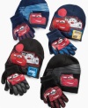 Those crazy Cars characters he loves can go with him anywhere this season on these glove and hat sets! (Clearance)