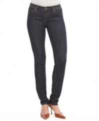 Designed in stretch denim for a comfortable and flattering fit, versatile MICHAEL Michael Kors skinny jeans are destined to become a favorite.