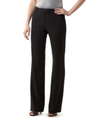 Polished and versatile, suiting pants from Calvin Klein are a work-wardrobe essential.