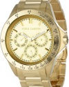 Vince Camuto Women's VC/5006CHGB Gold-Tone Multi-Function Bracelet Watch