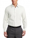 Perry Ellis Men's Long Sleeve Slim Yarn Dye Plaid Shirt