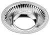 Wilton Armetale Flutes and Pearls Serving Bowl, Round, 9-Inch