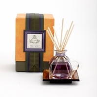 Infuse your home with the redolent fragrance of lavender and rosemary for a luxurious, welcoming aroma that warms your spirit. This fine diffuser also makes a sweet gift.