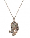 Effy Jewlery Signature Diamond and Emerald Pendant, .95 TCW