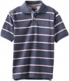 Tommy Hilfiger Boys 8-20 Short Sleeve Vincent Polo Shirt, Slate Heather, X-Large
