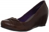 CL by Chinese Laundry Women's Lucky Draw Toront Wedge Pump,Brown,7.5 M US