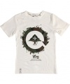 LRG Camo Lifecycle T-Shirt (Sizes 8 - 20) - white, 14 - 16