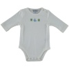 Hartstrings Baby-Boys Newborn Long Sleeve Bodysuit, Pearl, 6-9 Months
