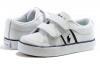 Polo Ralph Lauren Toddler Boy's Fashion Sneaker Bollingbrook EZ Leather Shoes (8T, White)