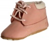 Timberland Crib Bootie and Hat (Infant/Toddler),Pink/Rose,3 M US Infant