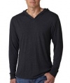 Next Level 6021 - Men's Long-Sleeve Hooded T-Shirt Tri-Blend Hoodie