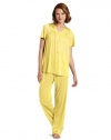 Vanity Fair Women's Colortura Short Sleeve Pajama #90107
