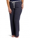 Tommy Hilfiger Women's Plus-Size Logo Waistband Pajama Pant