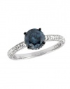 Effy Jewlery Pave Classica Bella Bleu Diamond Ring, 1.34 TCW Ring size 7