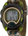 Timex Kids' T71912 Digital Camo Elastic Fabric Strap Watch