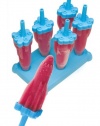 Tovolo Blue Rocket Pops, Set of 6