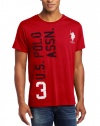 U.S. Polo Assn. Men's T-Shirt with Vertical Logo
