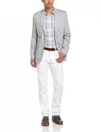 Calvin Klein Sportswear Men's Two Button Micro Stripe Jacket