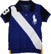 Polo Ralph Lauren Toddler Boy's Big Pony Banner Polo, Royal Rugby, 3/3T