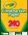 Crayola 240 Sheet Construction Paper