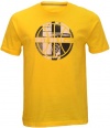 Nike Men's Just Do It Basketball Hoops T-Shirt Yellow