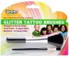 Glitter Tattoo Brush Set Party Accessory
