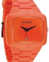 Nixon The Rubber Player Orange Watch
