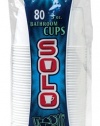 Solo  3-Ounce Plastic Bathroom Cups, 80-Count Packages (Pack of 12)