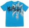 Hurley Big Boys V-Neck Baby Cyan Fashion T-Shirt (14/16)