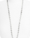 Tory Burch Mini Clover Necklace Silver
