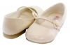 Darling Party Shoe with Daisy for Girls Infant/Children's Shoe Size: Children's 9 Shoe Color: Ivory