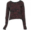 Kensie Girl Juniors Zebra Jacquard Sweater