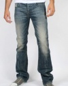 Diesel - Mens Slim Bootcut Zatiny Denim Jeans