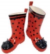 Kidorable Rain Boots for Kids & Toddlers (Size 5T - 2K) - 1K - LADY BUG