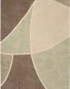 Area Rug 3x5 Rectangle Contemporary Beige Color - Surya Cosmopolitan Rug from RugPal