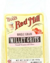 Bob's Red Mill Millet Grits/Meal, 16-Ounce (Pack of 4)