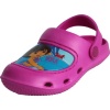 Dora the Explorer Toddler Girls Hot Pink Surfing Crab Clogs Shoes 5/6-9/10