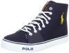 Polo Ralph Lauren Kids Cantor Mid Lace-Up Sneaker (Toddler/Little Kid/Big Kid),Navy,4 M US Toddler