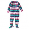 Carter's Stripe Love Footed Sleeper Pajamas 2t-5t