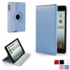 Cooper® Gradus Apple iPad Mini 360 Rotating Folio in Blue (Leather Exterior, Easy Snap-in Shell, Auto Sleep/Wake, Rotating Pivot Stand)