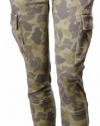 Denim And Supply By Ralph Lauren Printed Green Stretch Cargo Printed Skinny Jean