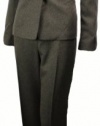Evan Picone Women's Cranberry Fields Pant Suit Taupe