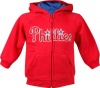 Majestic Philadelphia Phillies Newborn Zip front Hooded Sweatshirt