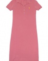 Ralph Lauren Sport Women Pony Logo Polo T-Shirt Dress (S, Summer pink)