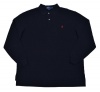 Polo Ralph Lauren Men's Big & Tall Mesh Polo Shirt-Black