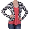 Hailey Jeans Co Juniors Long-sleeve Pocketed Open Front Cardigan