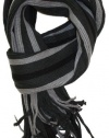 SethRoberts-Men's Multi-Striped Knit Winter Scarf
