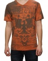 Retrofit Men's Short Sleeve V-Neck T-Shirt Orange
